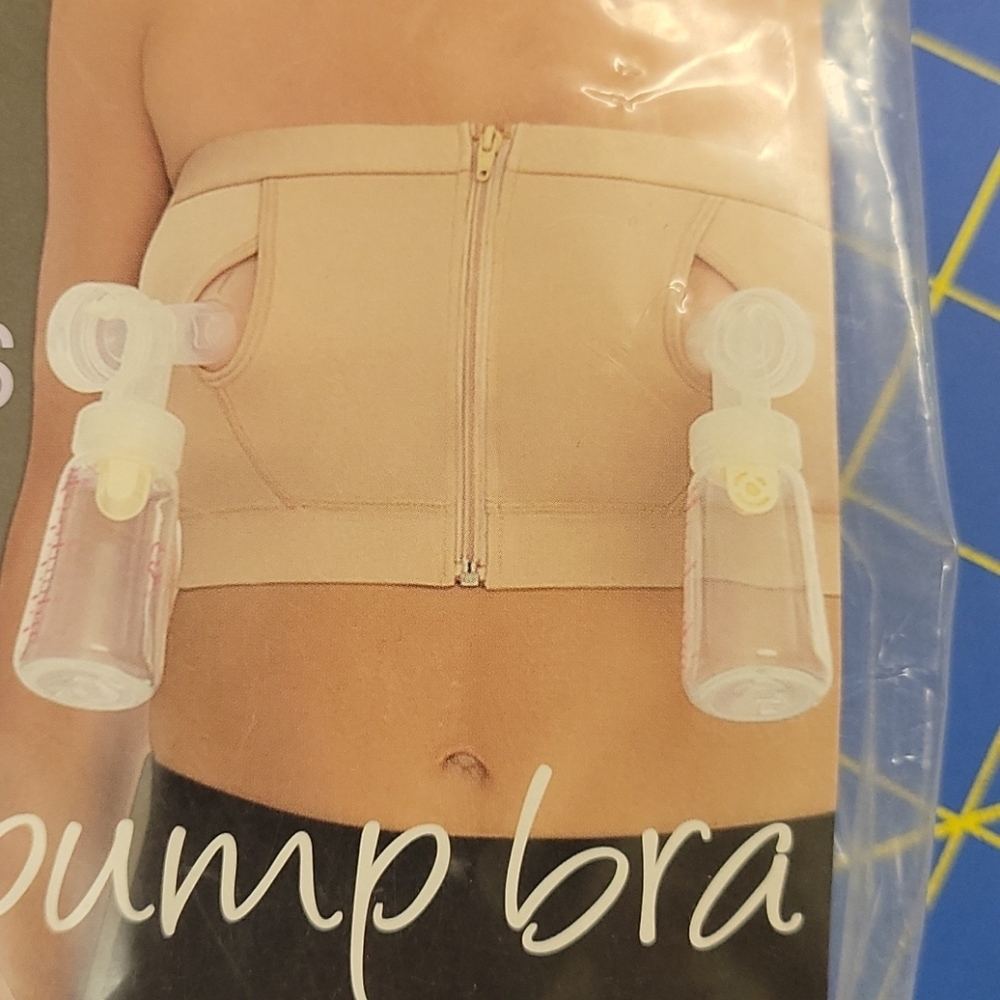 HANDS free Breastpump Bra Beige